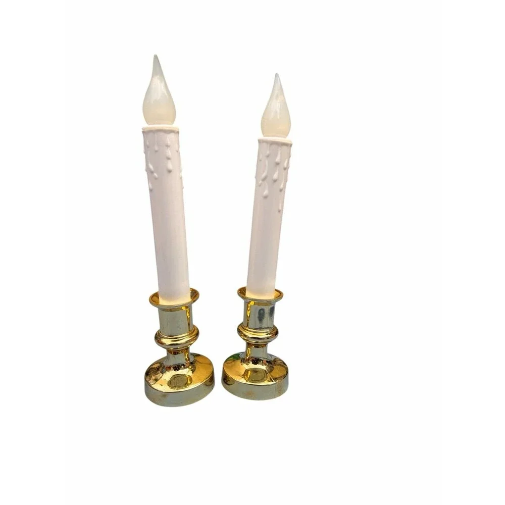 Set of 2 Northlight battery operated candles